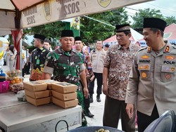 Manfaatkan Lahan Kosong, Polres Klaten Gelar Kampung Ramadhan