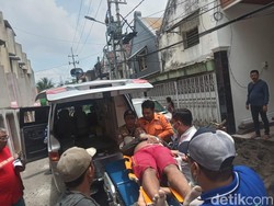 Pekerja Proyek di Kapasari Surabaya Terkapar Usai Tersengat Listrik