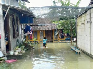 Grobogan Banjir, Sejumlah Ruas Jalan dan Kampung Tergenang