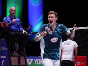 Momen Axelsen Marah-marah saat Hadapi Ginting di All England 2024 Momen Axelsen Marah-marah saat Hadapi Ginting di All England 2024