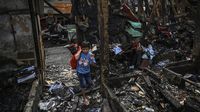 75 Petak Kontrakan-20 Rumah di Palmerah Ludes Terbakar