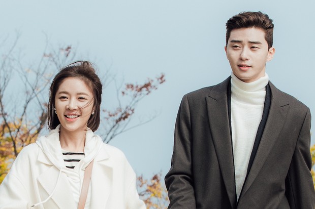 Hwang Jung Eum dan Park Seo Joon di Drama She Was Pretty/Foto: soompi.com Hwang Jung Eum dan Park Seo Joon di Drama She Was Pretty