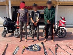 Terlibat Tawuran, 3 Remaja di Asahan Ditangkap Polisi