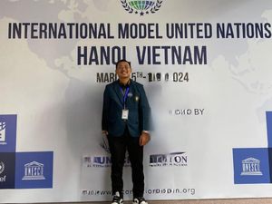 Mahasiswa Unbraw Wakili Indonesia di Forum IMUN Vietnam