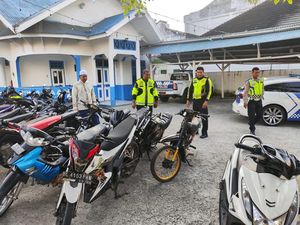 149 Motor Balap Liar saat Ramadan di Aceh Disita Polisi