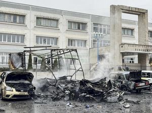 Serangan Drone dan Roket Ukraina Hantam Rusia Saat Pilpres Serangan Drone dan Roket Ukraina Hantam Rusia Saat Pilpres