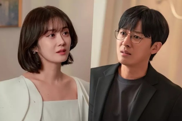 Son Ho Jun dan Jang Nara di Drama My Happy Ending/Foto: soompi.com Son Ho Jun dan Jang Nara di Drama My Happy Ending