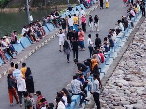 Dam Mila Dompu Mendadak Ramai di Bulan Ramadan, Jadi Spot Jalan-jalan Subuh