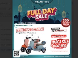 Sepeda Listrik Diskon Jutaan di Transmart Full Day Sale