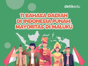 Infografis: Ini 11 Bahasa Daerah yang Punah di Indonesia, Mayoritas di Maluku Infografis: Ini 11 Bahasa Daerah yang Punah di Indonesia, Mayoritas di Maluku