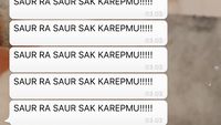 Chat Kocak Bangunin Sahur, Bikin Senyum-senyum Sendiri