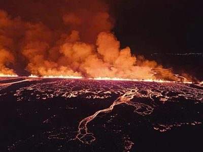 Gunung Berapi di Islandia Meletus Keempat Kalinya dalam 3 Bulan