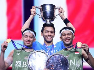 Jokowi Beri Selamat ke Jonatan Christie dan Fajar/Rian Raih All England 2024