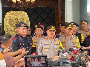 Kabaharkam Cek Pengamanan di Gedung KPU: Situasi Kondusif-Aman Kabaharkam Cek Pengamanan di Gedung KPU: Situasi Kondusif-Aman