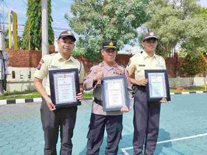 2 Satpam Banyuwangi Diganjar Penghargaan Usai Gagalkan Peredaran Narkoba