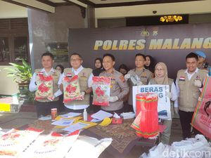 Tersangka Kemas Ulang Beras Bulog Jadi Premium di Malang Terancam 5 Tahun Bui Tersangka Kemas Ulang Beras Bulog Jadi Premium di Malang Terancam 5 Tahun Bui