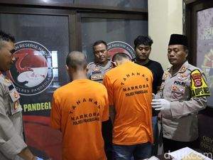 Pria Pandeglang Ditangkap Usai Simpan Sabu di Depan Kecamatan, Bandar Diburu