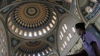 Megahnya Masjid Jamik Al Hidayah Malang, Mirip Hagia Sophia