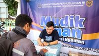 Melihat Posko Mudik Gratis di Bekasi