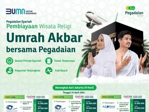 Raih Keberkahan Bulan Syawal, Pegadaian Ajak Masyarakat Umrah Akbar