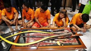Polres Jakut Bekuk Pelaku Curanmor hingga Tawuran