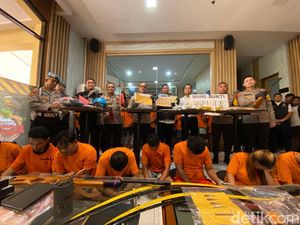 Polres Jakut Tangkap 23 Tersangka Street Crime dalam Operasi Pekat Jaya 2024