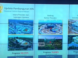 Wujud Terkini Istana Presiden di IKN, Target Selesai Oktober 2024