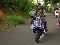 Jangan Kaget, Segini Pajak Motor Sultan yang Dipakai Ariel Noah di Bandung