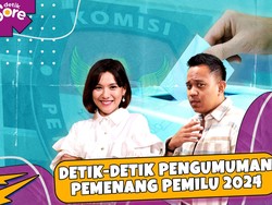 Detik-detik Pengumuman Pemenang Pemilu 2024