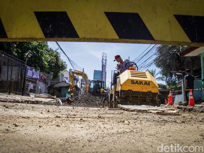 Ini Proyek Polder Tanjung Barat yang Dikeluhkan Molor dari Target