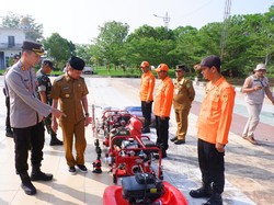 Kapolres Rohil Inisiasi Apel Siaga Karhutla, Tindak Tegas Pembakar Lahan