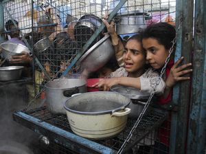 WHO Miris Lihat Makin Banyak Anak Gaza Sekarat Kurang Gizi hingga Idap Penyakit WHO Miris Lihat Makin Banyak Anak Gaza Sekarat Kurang Gizi hingga Idap Penyakit