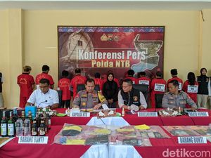 Pria di Lombok Edarkan Miras Kedaluwarsa Asal Bali ke Kafe-kafe di Senggigi