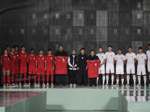 Lihat Lagi Momen Peluncuran Jersey Baru Timnas Indonesia