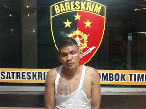 Pencuri 38 Tabung Gas LPG Didor Polisi di Lombok Timur