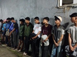 Hendak Tawuran, 15 Remaja Diamankan ke Polsek Pancoran Mas