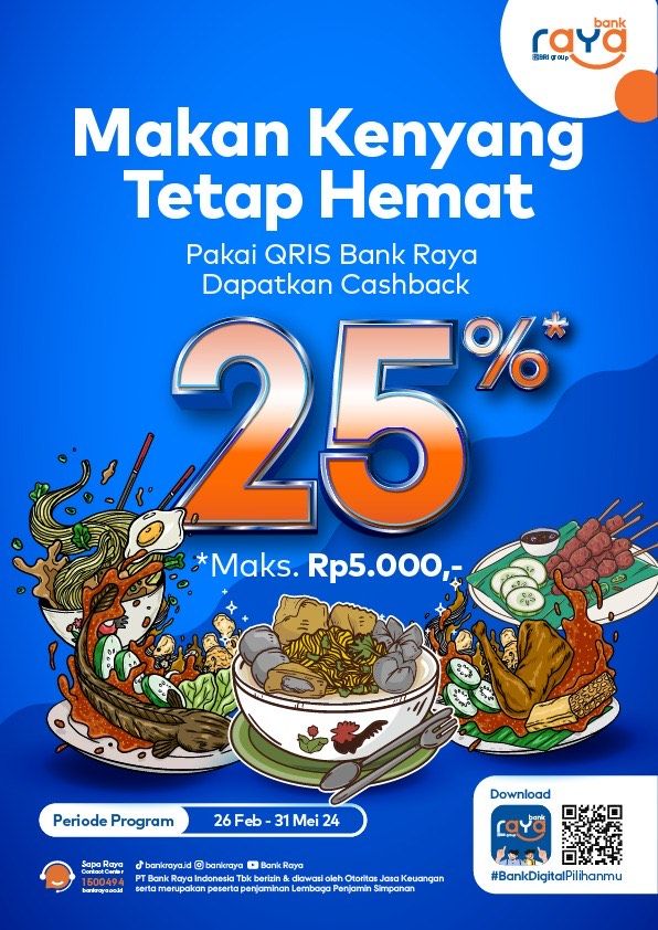 Mantap! Bank Raya Gencarkan Adopsi QRIS Bisnis di 10 Kota
