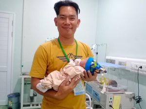 JKN Jamin Persalinan Tanpa Biaya, Ini Kisah Bahagia Ayah Jessen