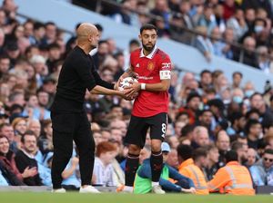 Tanda Hormat Bruno Fernandes untuk Pep Guardiola