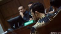 Ekspresi SYL Saat Jaksa Minta Hakim Tolak Eksepsinya