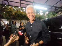 Jelang Pengumuman KPU, Ganjar-Mahfud Kumpul dengan TPN di Menteng Jakpus