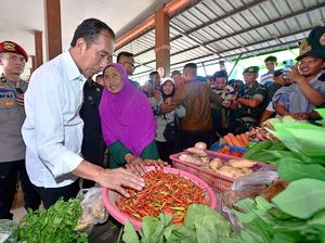Jokowi Targetkan Harga Beras Turun Mulai Bulan Depan
