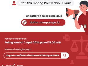 Kementerian PANRB Buka Lowongan Posisi Staf Ahli Menteri, PNS Bisa Ikutan