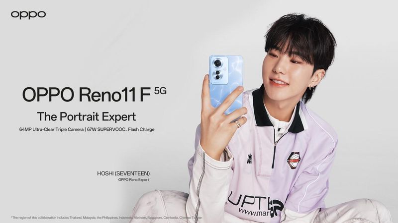 Kolaborasi OPPO dengan BSS SEVENTEEN