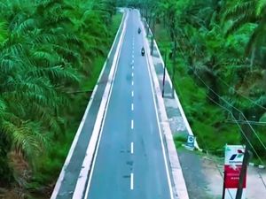 Jalan Rusak Parah di Labura yang Dulu Didatangi Jokowi, Kini Sudah Mulus