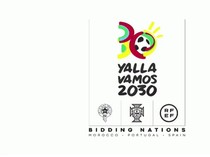 Logo Piala Dunia 2030 Dirilis