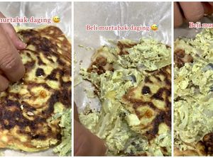 Zonk! Pesan Martabak Daging, Pembeli Ini Hanya Terima Isian Begini