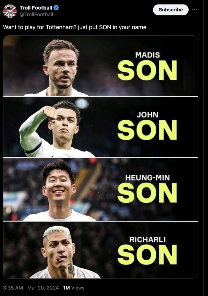 Meme Tottenham Hotspur Meme Tottenham Hotspur