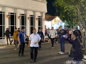 Tito hingga Hadi Tiba di KPU Jelang Pengumuman Hasil Pemilu 2024