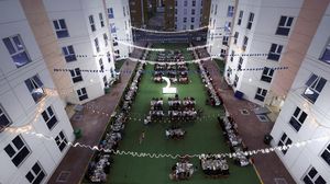 Momen Pengungsi Gaza Rayakan Ramadan di Emirates Humanitarian City